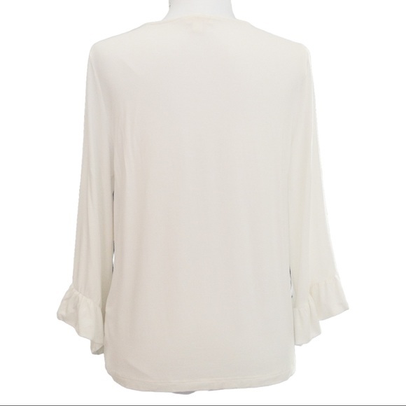 Riley & Rae Rosalie Ruffle-Cuff Top - Size Medium - Picture 2 of 3